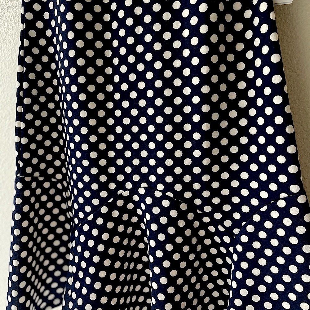 Shelby and Palmer polka dot navy and white, size 8 - Picture 5 of 5